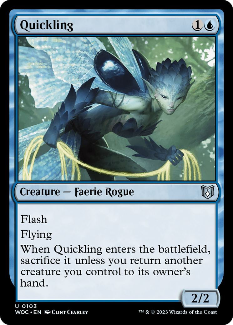 Quickling (WOC-103)  - Wilds of Eldraine Commander