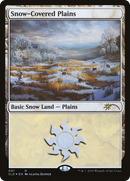 Snow-Covered Plains (1) (SLD-001)  Foil - Secret Lair Drop