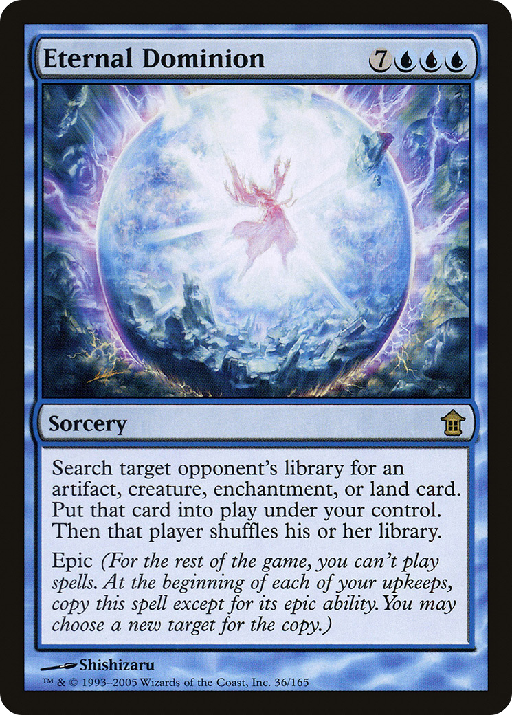 Eternal Dominion (SOK-036)  - Saviors of Kamigawa