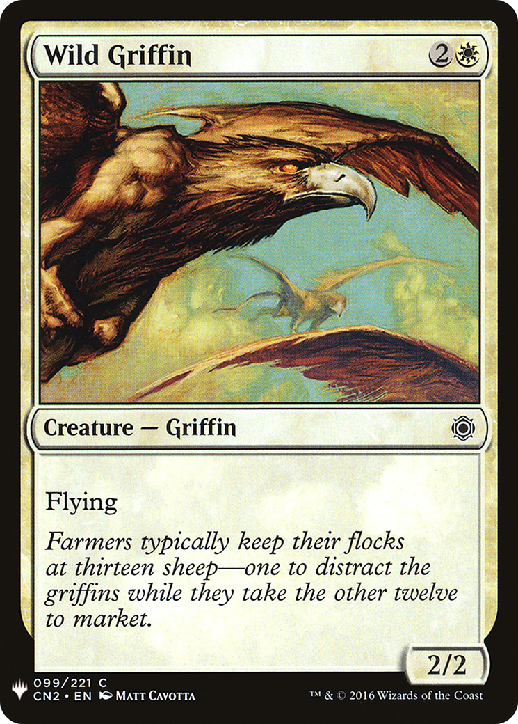 Wild Griffin (LIST-CN2-99)  - The List