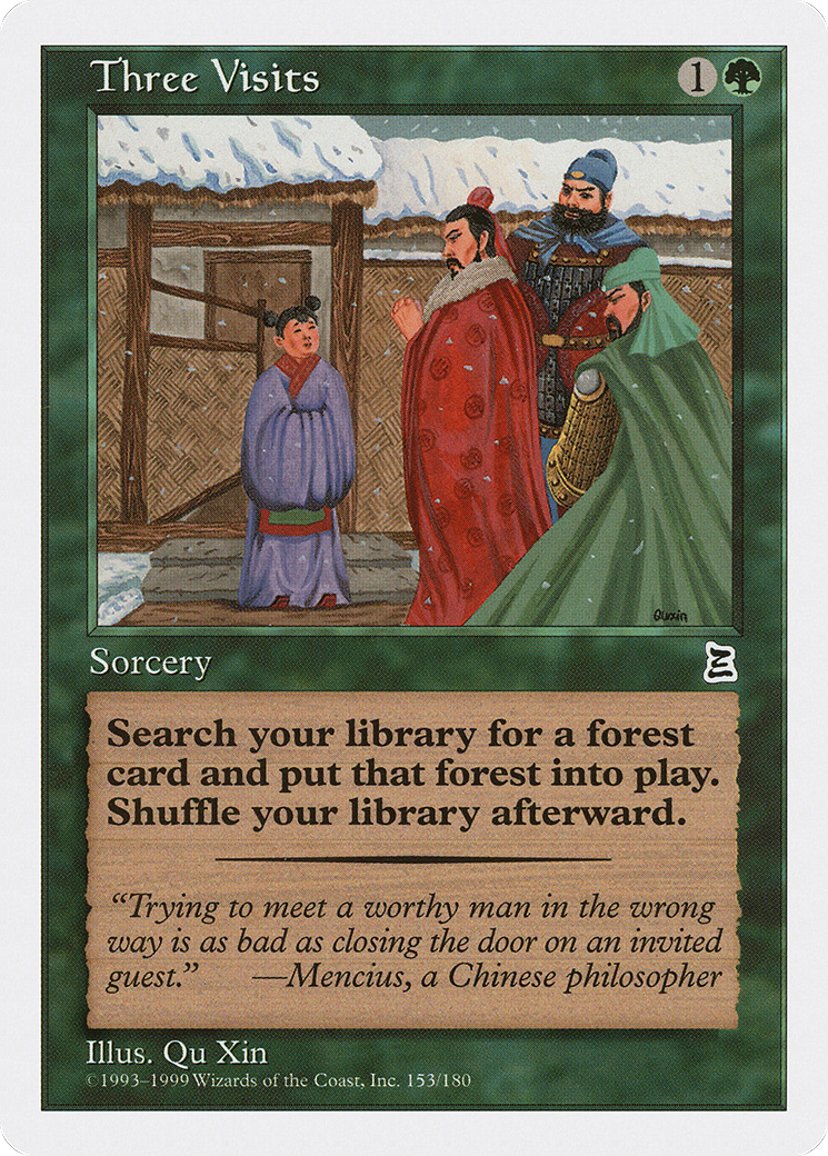 Three Visits (PTK-153)  - Portal Three Kingdoms
