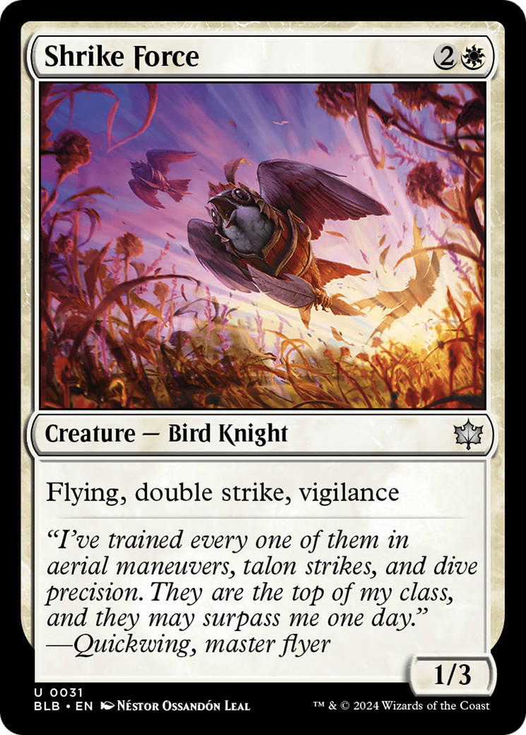 Shrike Force (BLB-031)  - Bloomburrow