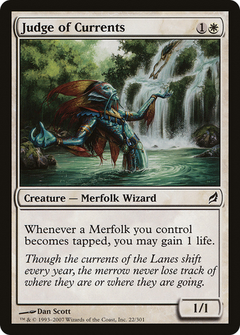 Judge of Currents (LRW-022)  Foil - Lorwyn