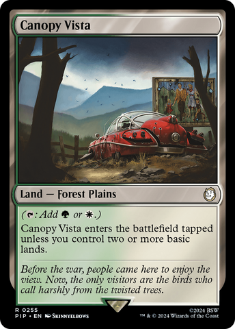 Canopy Vista (PIP-255)  Foil - Fallout