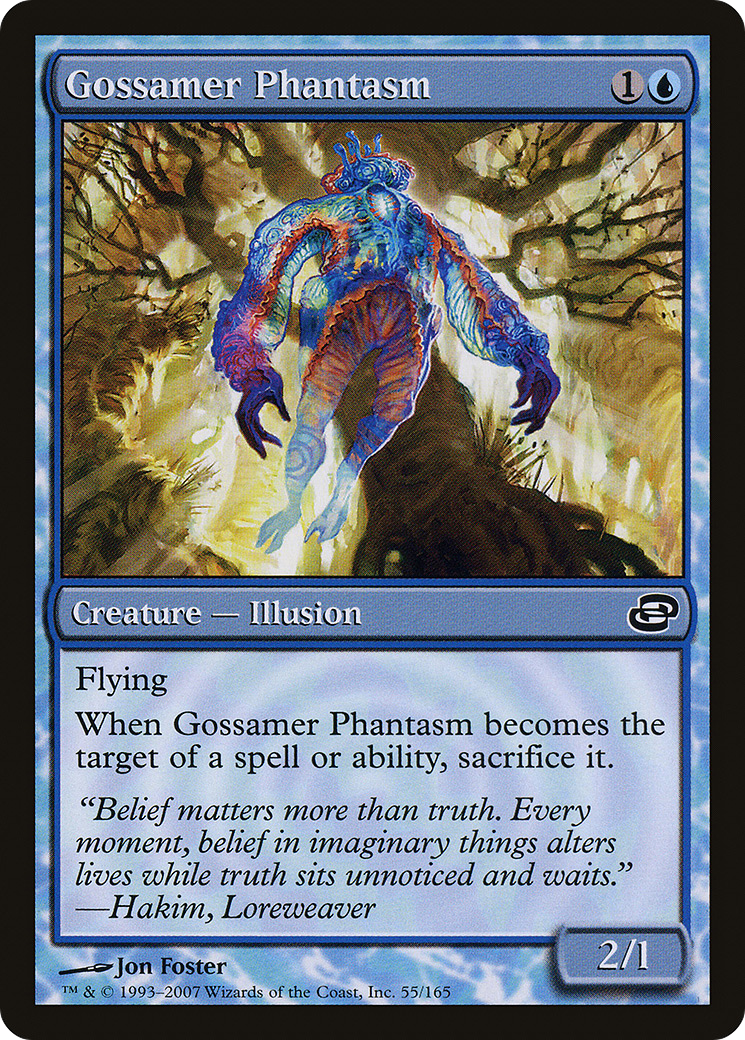 Gossamer Phantasm (PLC-055)  Foil - Planar Chaos: (colorshifted)
