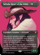 Selvala, Heart of the Wilds (Borderless) (CMM-681)  Foil - Commander Masters