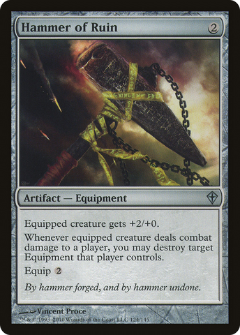 Hammer of Ruin (WWK-124)  Foil - Worldwake