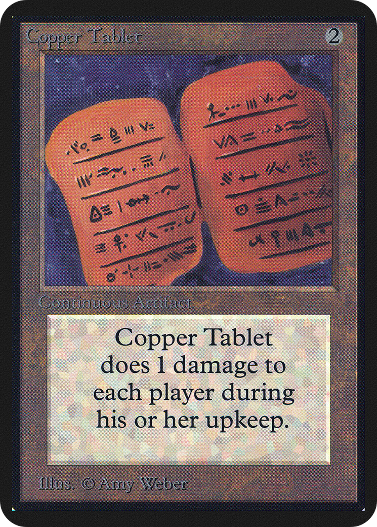 Copper Tablet (LEA-)  - Limited Edition Alpha