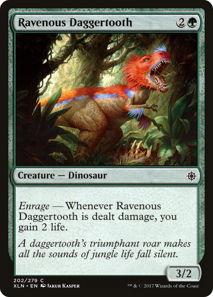Ravenous Daggertooth (XLN-202)  - Ixalan