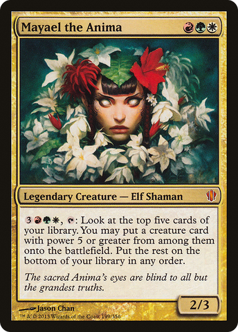 Mayael the Anima (C13-199)  - Commander 2013
