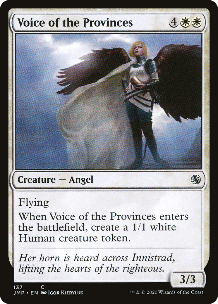 Voice of the Provinces (JMP-137)  - Jumpstart