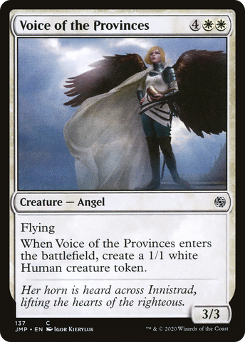 Voice of the Provinces (JMP-137)  - Jumpstart