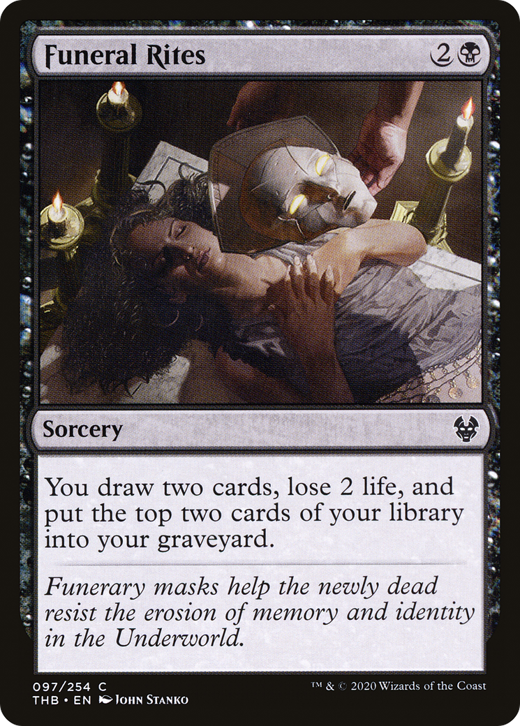 Funeral Rites (THB-097)  Foil - Theros Beyond Death