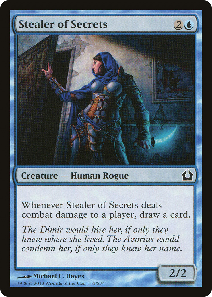 Stealer of Secrets (RTR-053)  Foil - Return to Ravnica