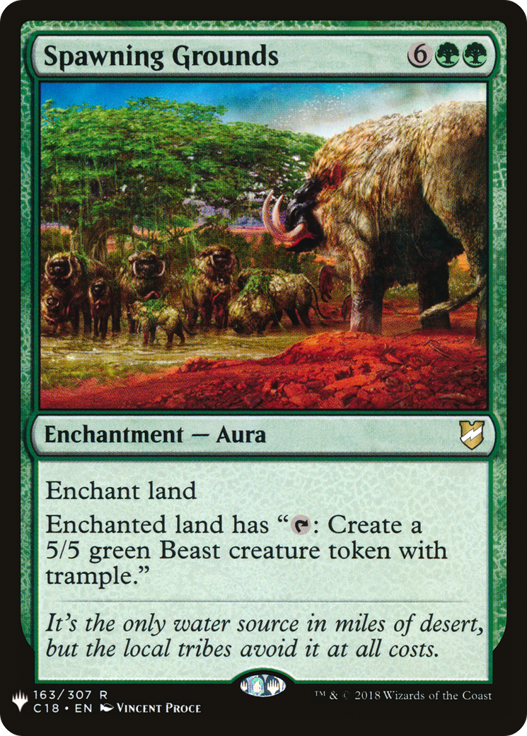Spawning Grounds (LIST-C18-163)  - The List