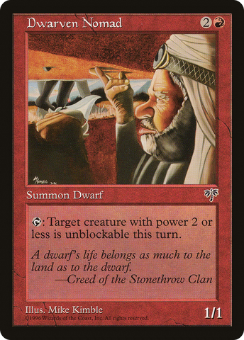 Dwarven Nomad (MIR-)  - Mirage