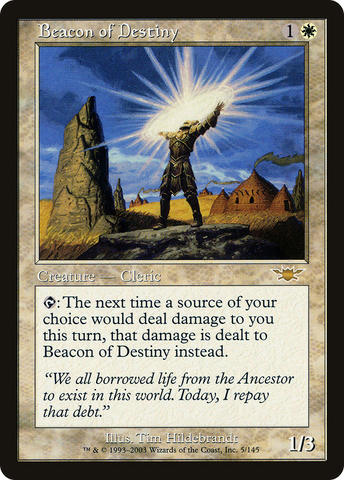 Beacon of Destiny (LGN-005)  Foil - Legions