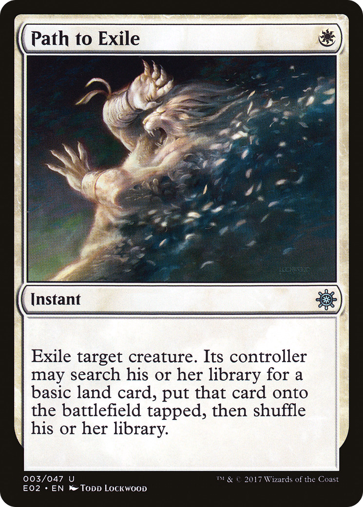 Path to Exile (E02-003)  - Explorers of Ixalan