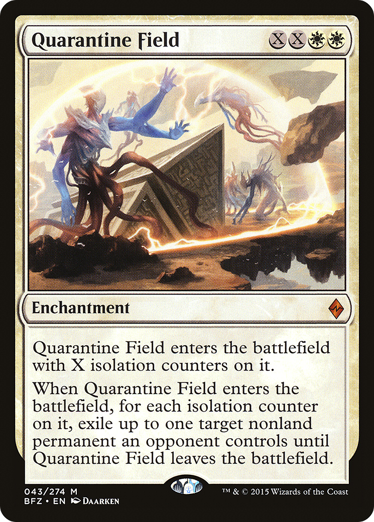 Quarantine Field (BFZ-043)  Foil - Battle for Zendikar