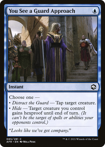 You See a Guard Approach (AFR-085)  - Adventures in the Forgotten Realms