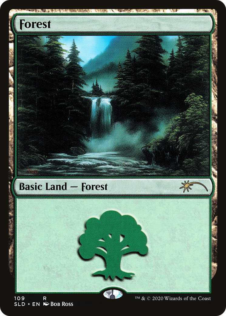 Forest (109) (Bob Ross) (SLD-109)  - Secret Lair Drop