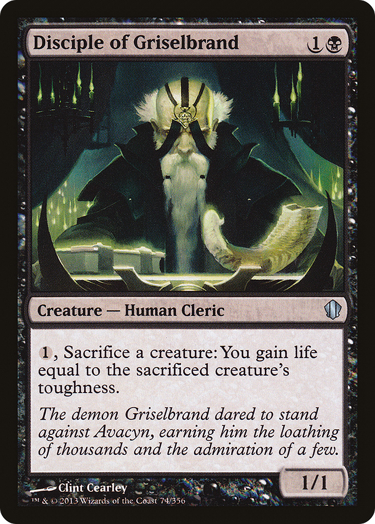 Disciple of Griselbrand (C13-074)  - Commander 2013