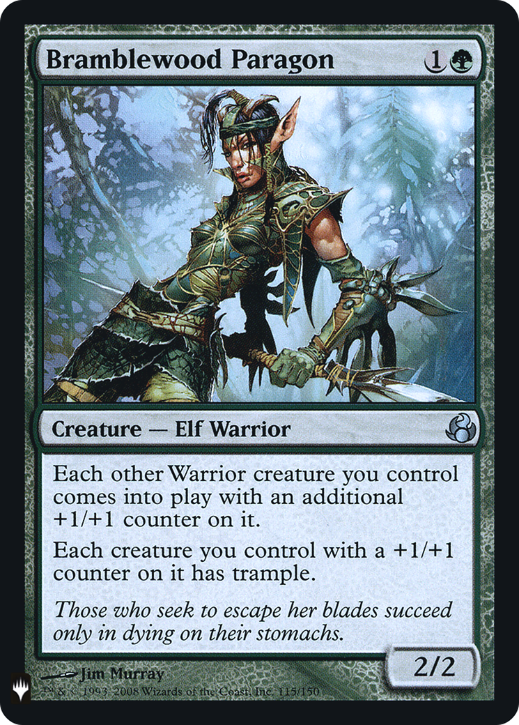 Bramblewood Paragon (LIST-115)  Foil - The List