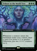 Tribute to the World Tree (Extended Art) (MOM-373)  Foil - March of the Machine: (Extended Art)