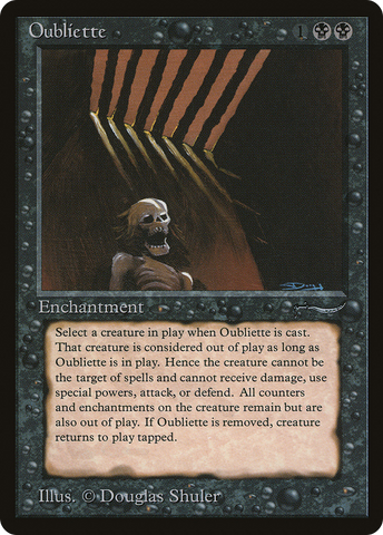 Oubliette (ARN-)  - Arabian Nights