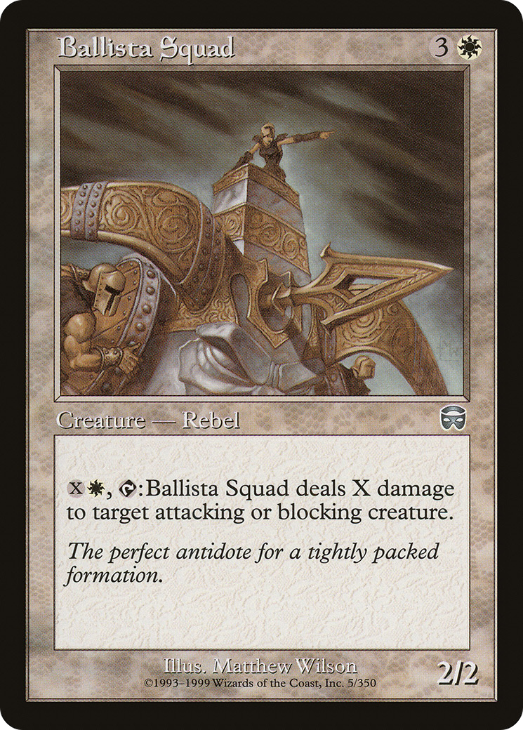 Ballista Squad (MMQ-005)  - Mercadian Masques