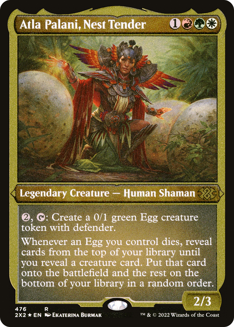 Atla Palani, Nest Tender (Foil Etched) (2X2-476)  Foil - Double Masters 2022