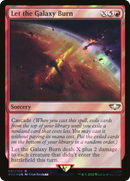 Let the Galaxy Burn (Surge Foil) (40K-081)  Foil - Warhammer 40,000 Commander
