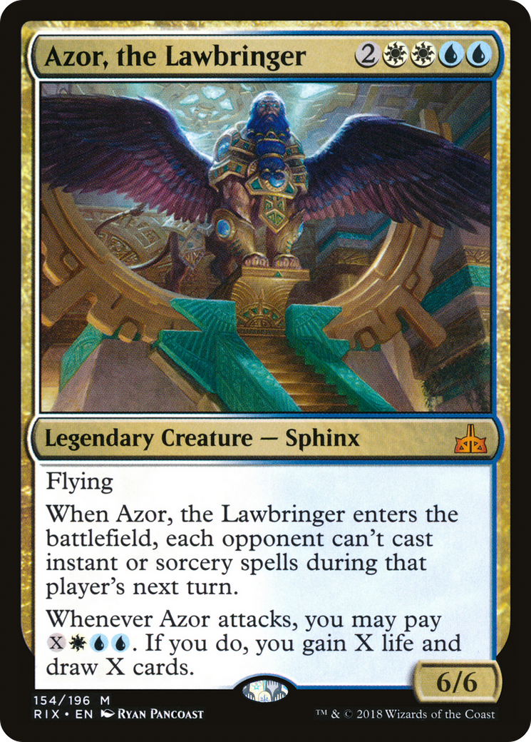 Azor, the Lawbringer (RIX-154)  - Rivals of Ixalan