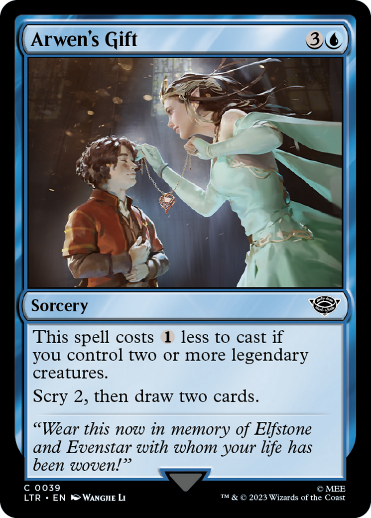 Arwen's Gift (LTR-039)  Foil - The Lord of the Rings: Tales of Middle-earth
