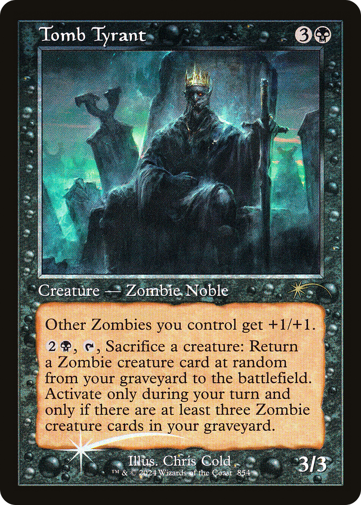 Tomb Tyrant (Retro Frame) (SLD-854)  Foil - Secret Lair Drop