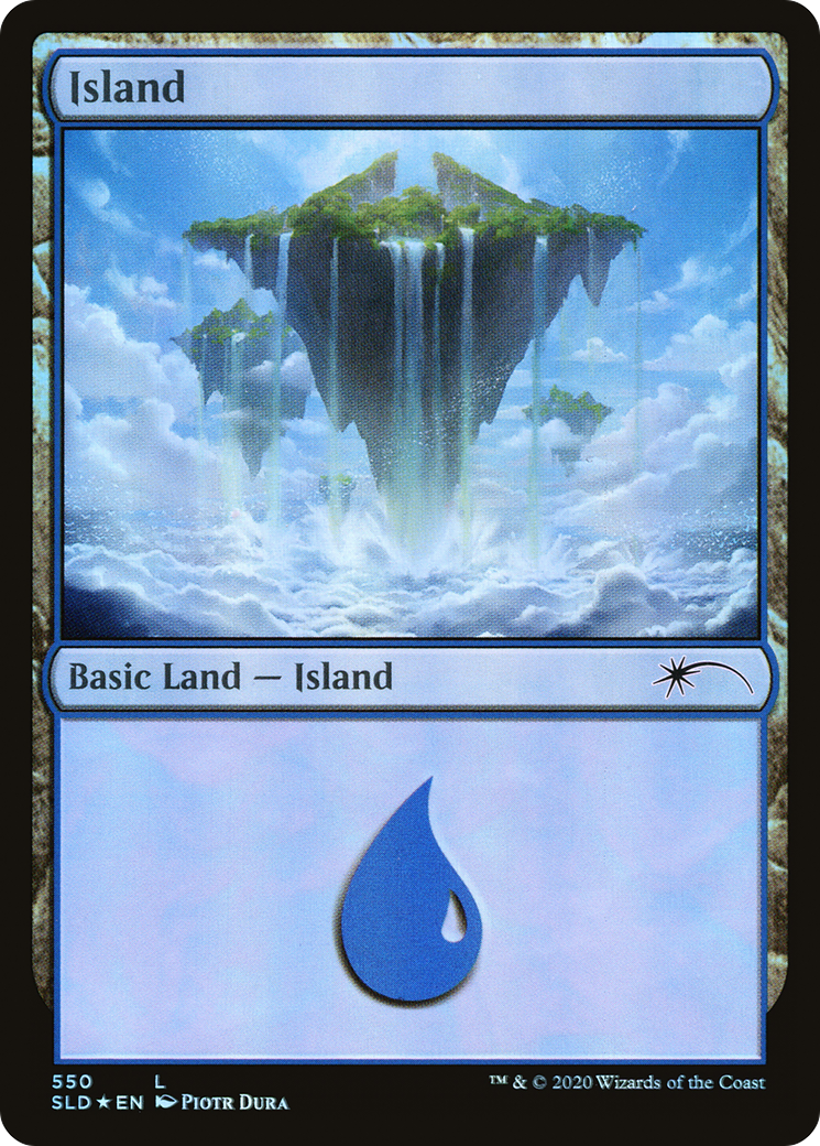 Island (550) (SLD-550)  Foil - Secret Lair Drop