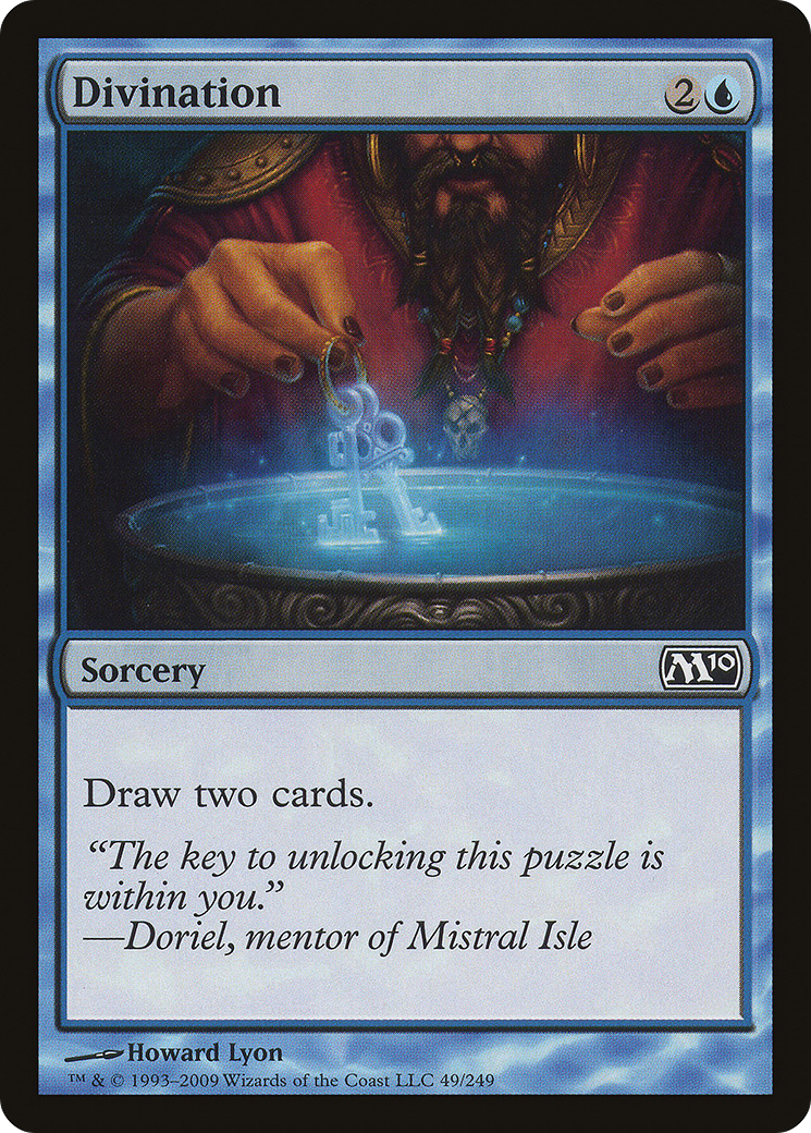 Divination (M10-049)  Foil - Magic 2010