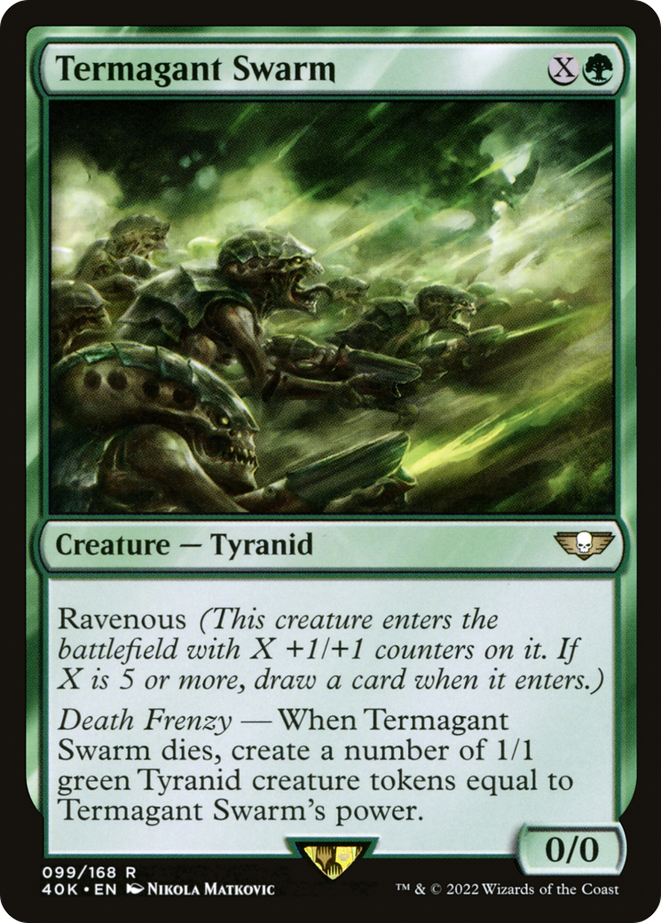 Termagant Swarm (40K-099)  - Warhammer 40,000 Commander