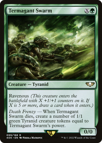 Termagant Swarm (40K-099)  - Warhammer 40,000 Commander