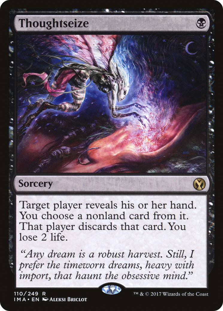 Thoughtseize (IMA-110)  Foil - Iconic Masters