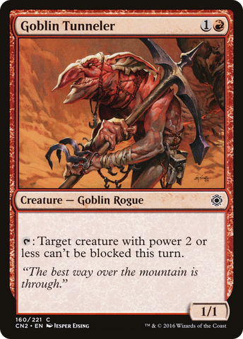 Goblin Tunneler (CN2-160)  - Conspiracy: Take the Crown