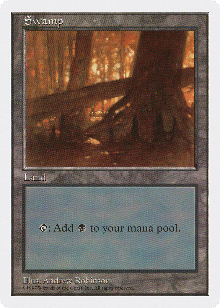 Swamp (440) (5ED-440)  - Fifth Edition