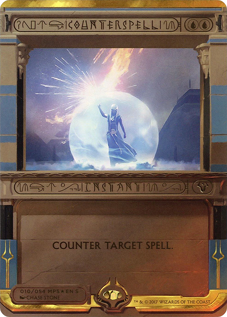 Counterspell (MPS2-010)  Foil - Amonkhet Invocations (Borderless)