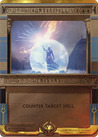 Counterspell (MPS2-010)  Foil - Amonkhet Invocations (Borderless)