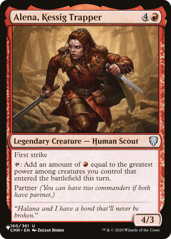Alena, Kessig Trapper (LIST-CMR-160)  - The List