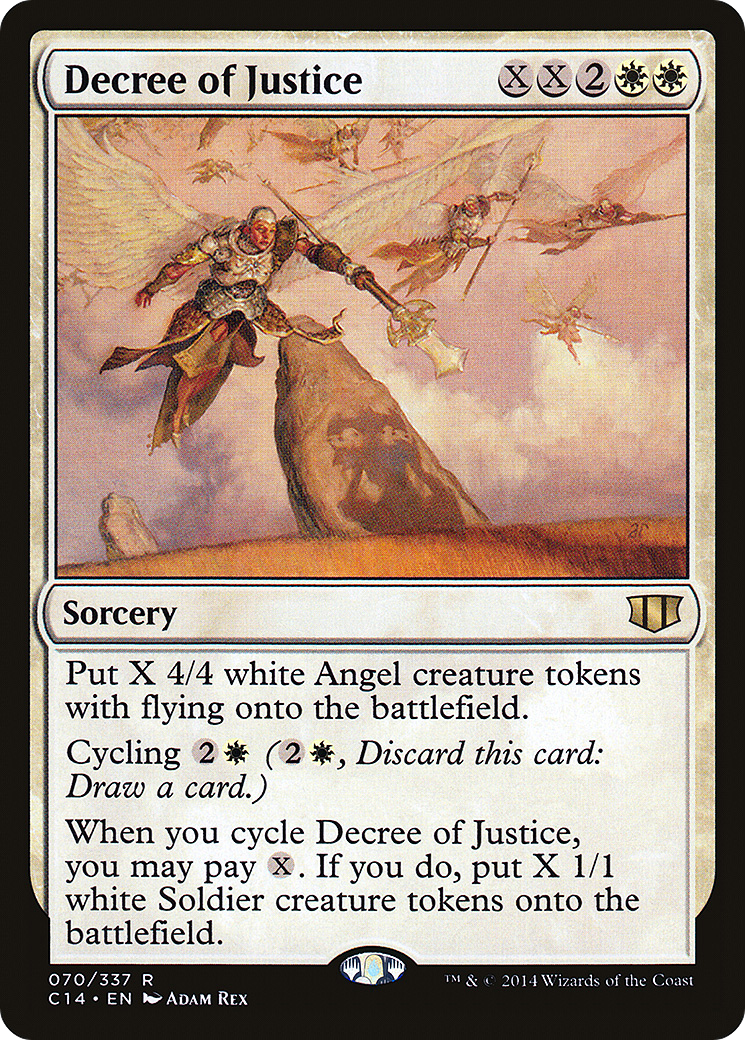 Decree of Justice (C14-070)  - Commander 2014