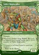 Valley Mightcaller (Showcase) (BLB-326)  Foil - Bloomburrow: (Showcase) (Borderless)