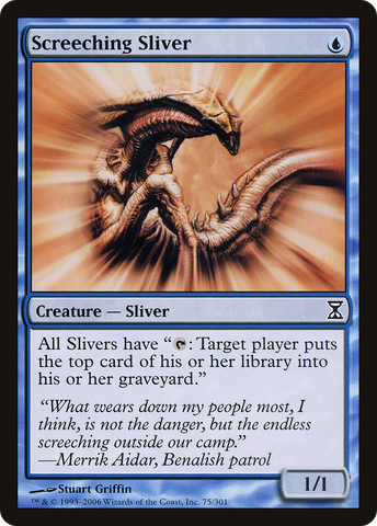 Screeching Sliver (TSP-075)  Foil - Time Spiral
