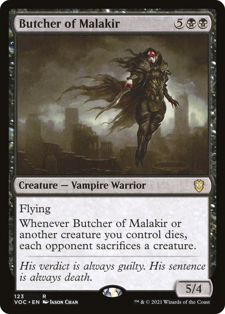 Butcher of Malakir (VOC-123)  - Crimson Vow Commander