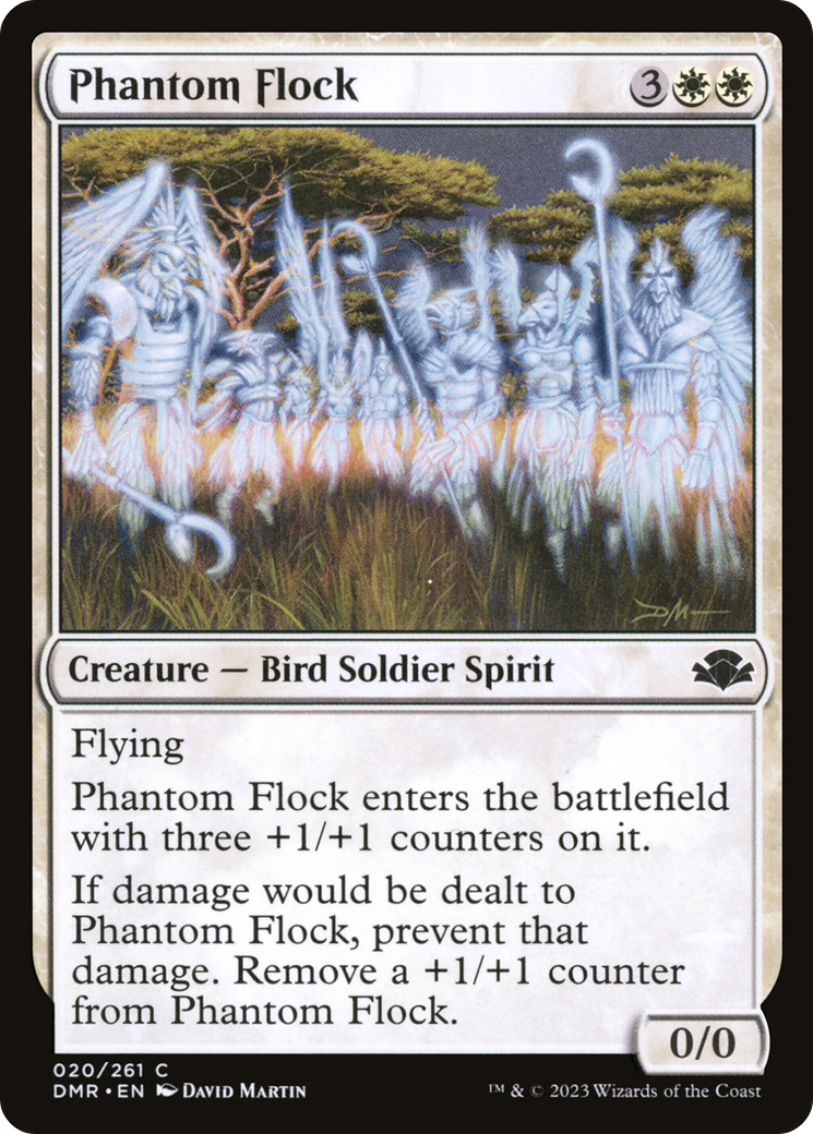 Phantom Flock (DMR-020)  Foil - Dominaria Remastered